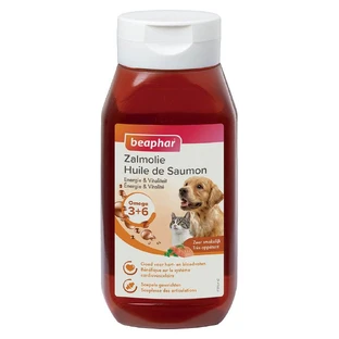 Beaphar Aceite de Salmón para Perros y Gatos 430 ml