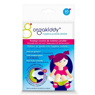 Orgakiddy Protege Cuvette De Toilettes Jetable Extra Large X10