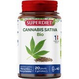 Superdiet Organic Cannabis Sativa 40 capsule
