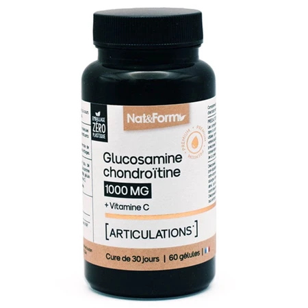 Nat&Form Premium Glucosamin Chondroitin 60 Kapseln