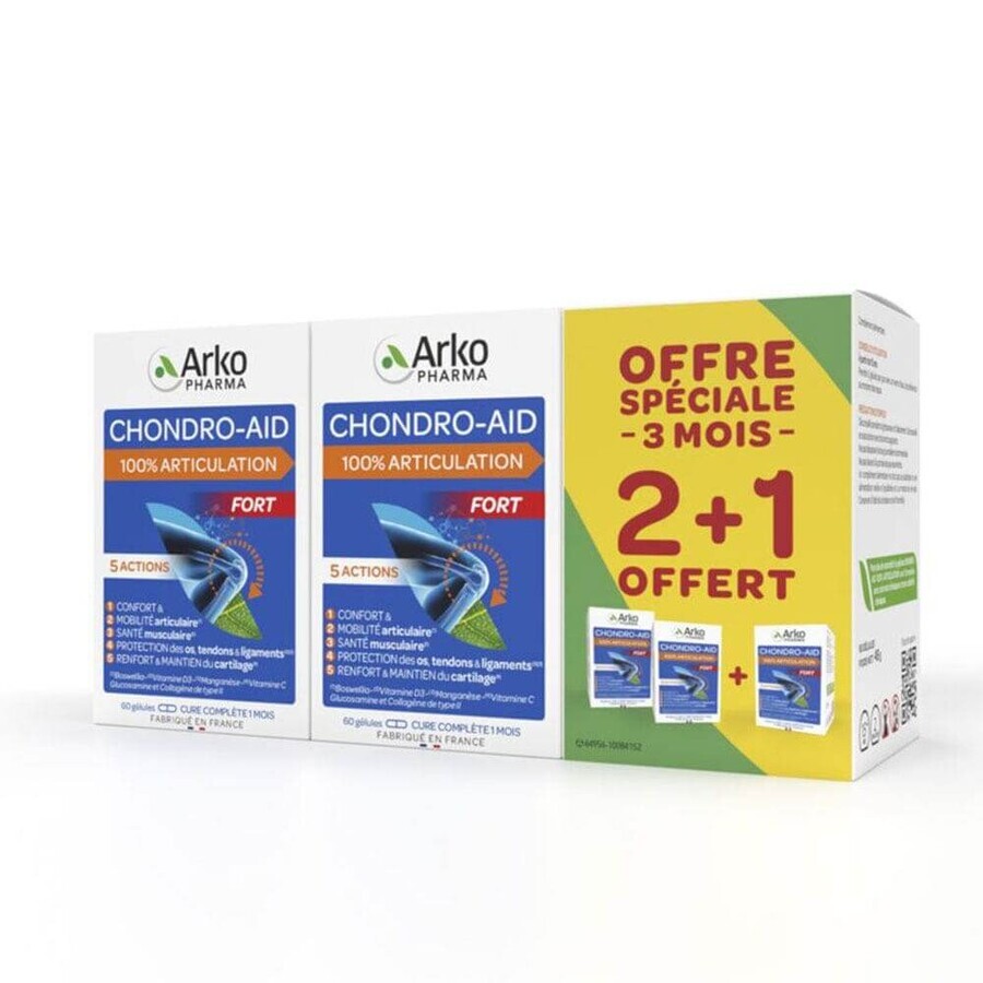 Arkopharma Chondro-Aid Joint 120 capsules + 60 free