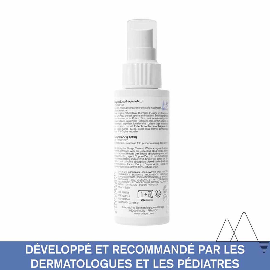 Uriage Baby Repair Absorberende Spray 100ml
