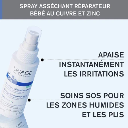 Uriage Baby Repair Spray Absorbente 100ml