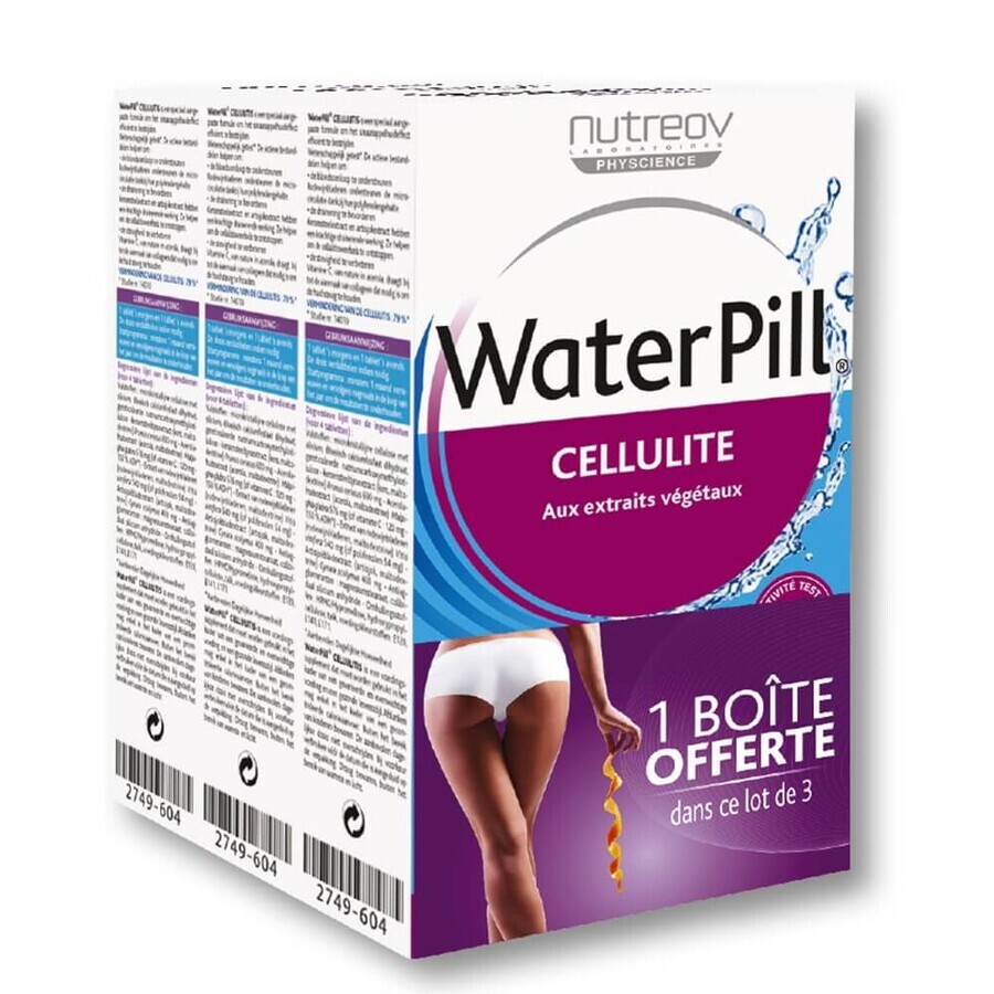 Boutique Nutreov Waterpill Cellulite 3x20 Comprimes Nutreov Waterpill Cellulite 3x20 Comprimes