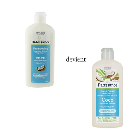 Natessance Coco Vegetable Keratin Shampoo für alle Haartypen und Empfindlichkeiten 250ml