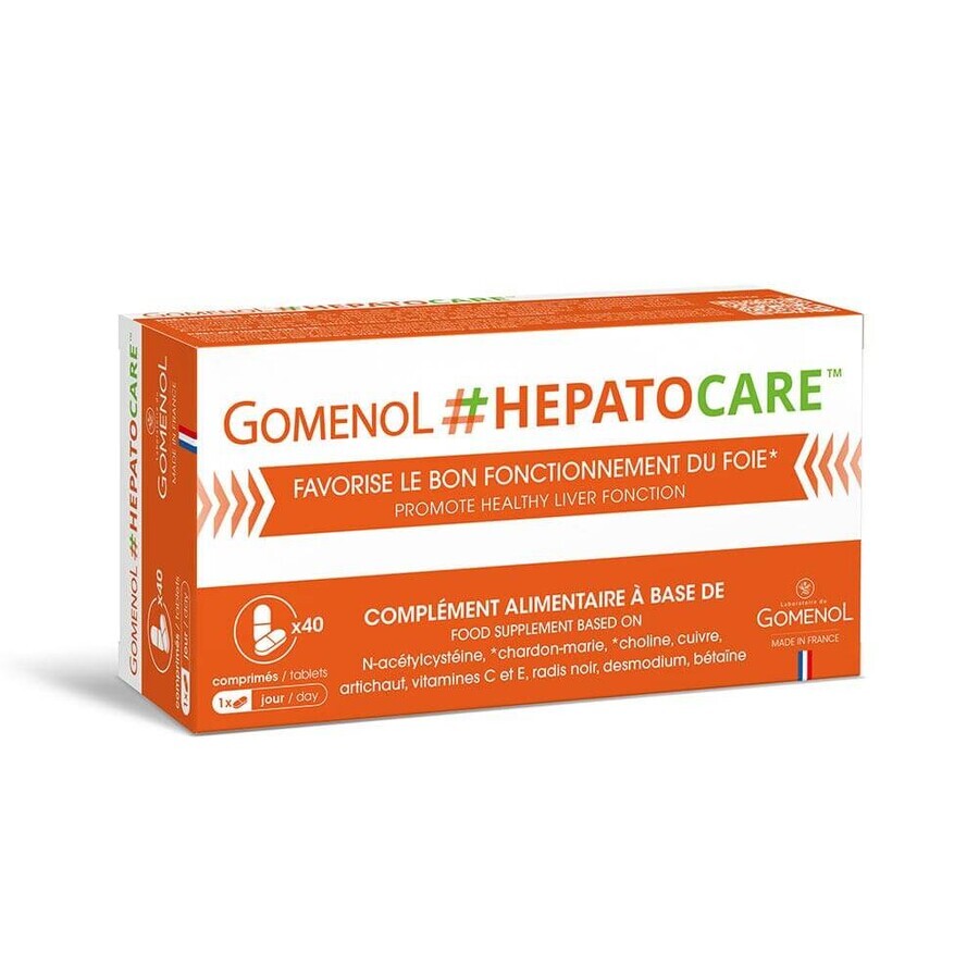 Boutique Gomenol Hepatocare 40 comprimés Gomenol Hepatocare 40 comprimés