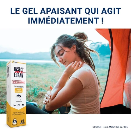 Insecto Ecran Peau Gel después de las picaduras 20g