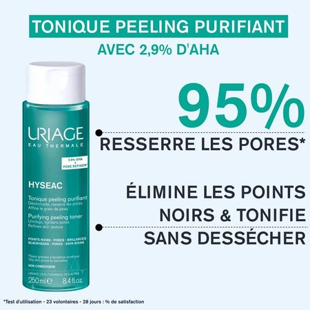 Uriage Hyseac Tónico Purificante Pieles Acneicas Peaux Grasses à Tendance Acnéique 250ml