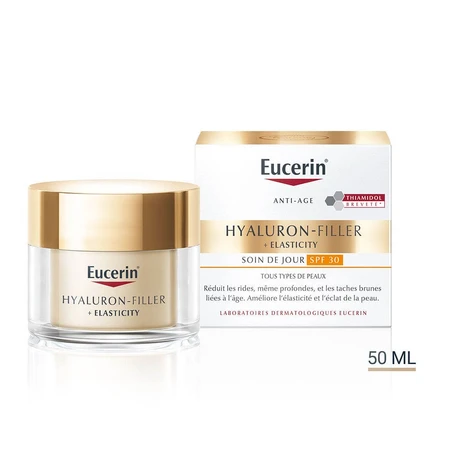 Eucerin Hyaluron-Filler + Elasticity Soin De Jour SPF30 Peaux Matures 50ml