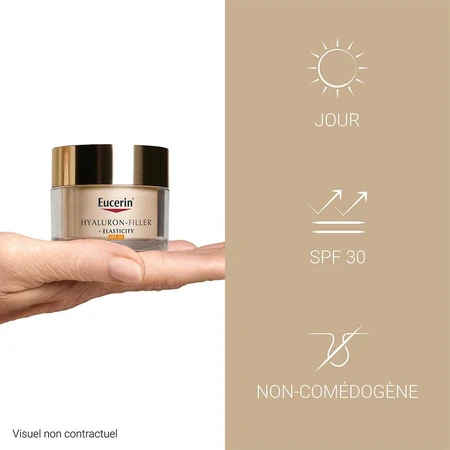 Eucerin Hyaluron-Filler + Elasticity Soin De Jour SPF30 Peaux Matures 50ml