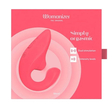 Womanizer Point-G gepulseerde en gemengde luchtstimulator Lichtroze