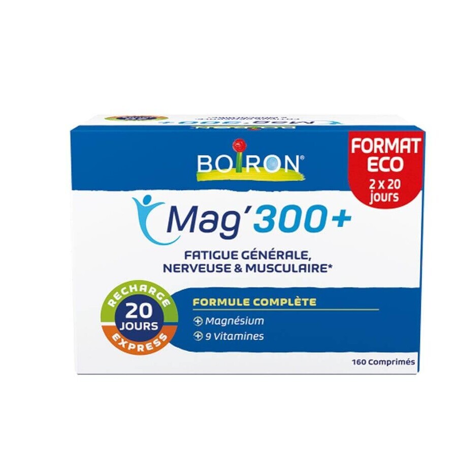 Boiron Complementos Magnesio 300+ 160 comprimidos