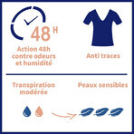 Etiaxil Anti-Transpirant Déodorant Roll-on 48H Tolérance Peaux Sensibles 50ml Etiaxil Anti-Transpirant Déodorant Roll-on 48H Tolérance Peaux Sensibles 50ml