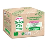 Love&Green Pure Nature Ecologische Luiers Maat 1 x 32