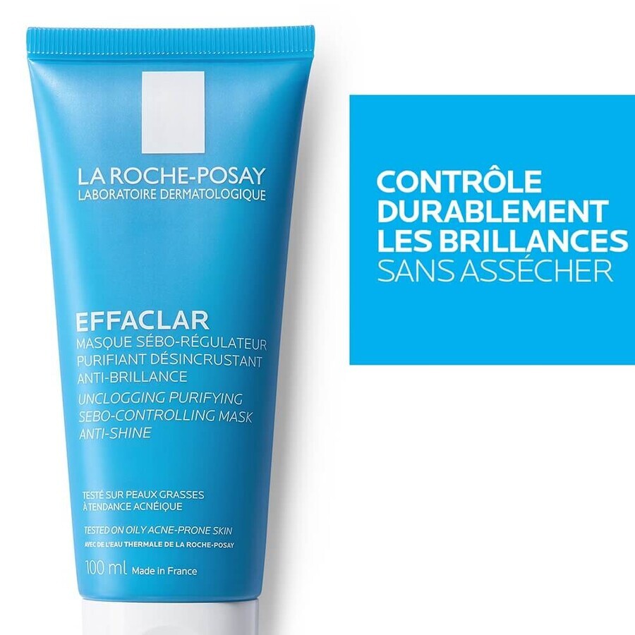 La Roche-Posay Effaclar Sebum regulierende Maske 100ml La Roche-Posay Effaclar Sebum regulierende Maske 100ml