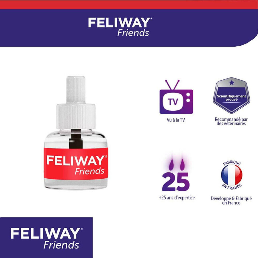 Feliway Friends Recambio de feromonas para difusor Cat with Friends 48ml Feliway Friends Recambio de feromonas para difusor Cat with Friends 48ml