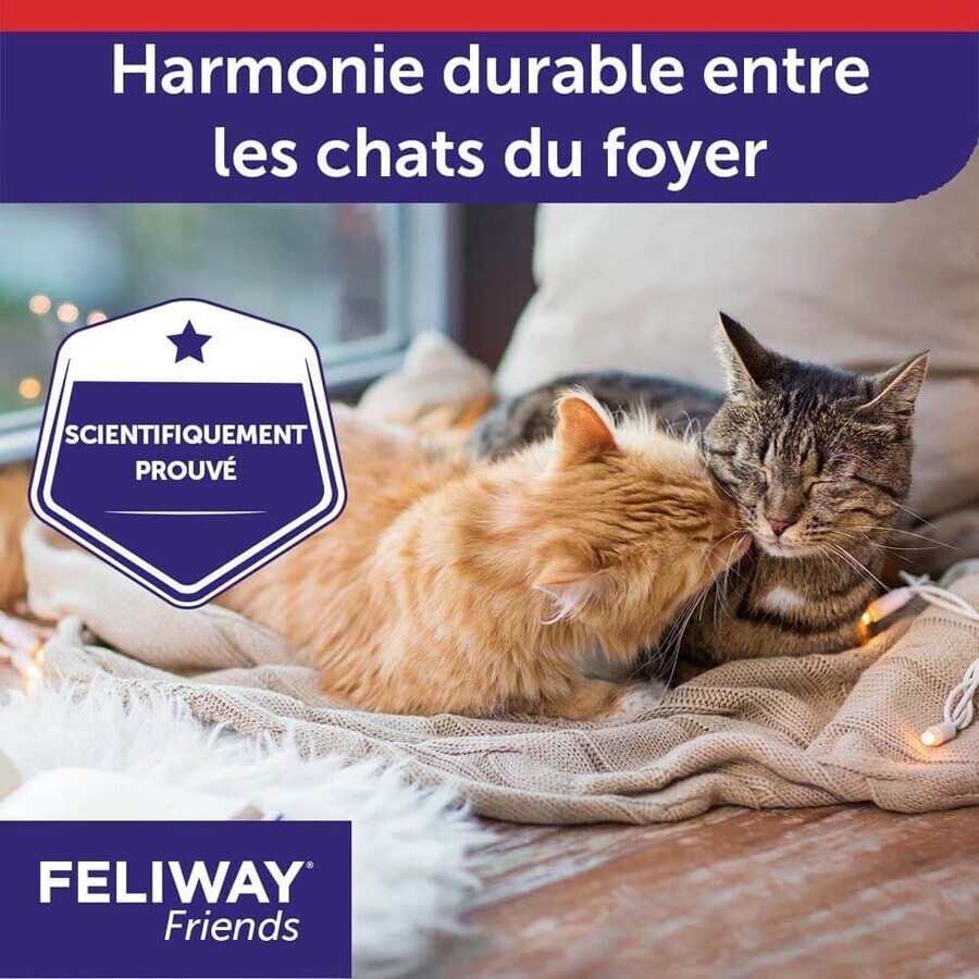 Feliway Friends Recambio de feromonas para difusor Cat with Friends 48ml Feliway Friends Recambio de feromonas para difusor Cat with Friends 48ml
