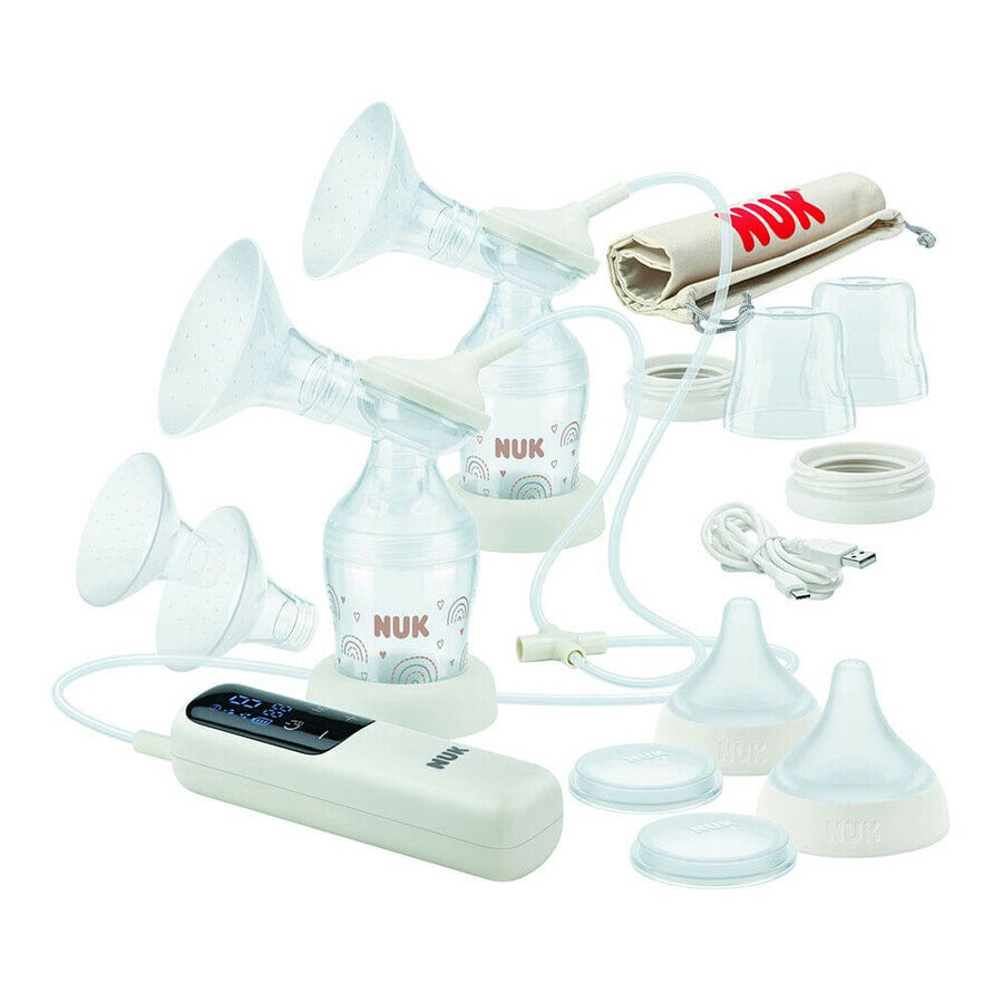 Nuk Soft and Easy Tire Lait Electrique Double Pompe