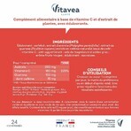 Vitavea Santé Vitamine C + Guarana Booster 24 Comprimes A Croquer Vitavea Santé Vitamine C + Guarana Booster 24 Comprimes A Croquer
