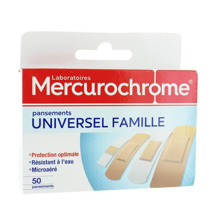 Mercurochrome Universal family dressings X50