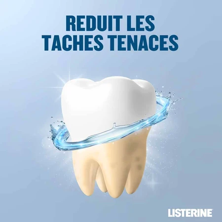 Listerine Bain De Bouche Soin Blancheur Menthe 500ml