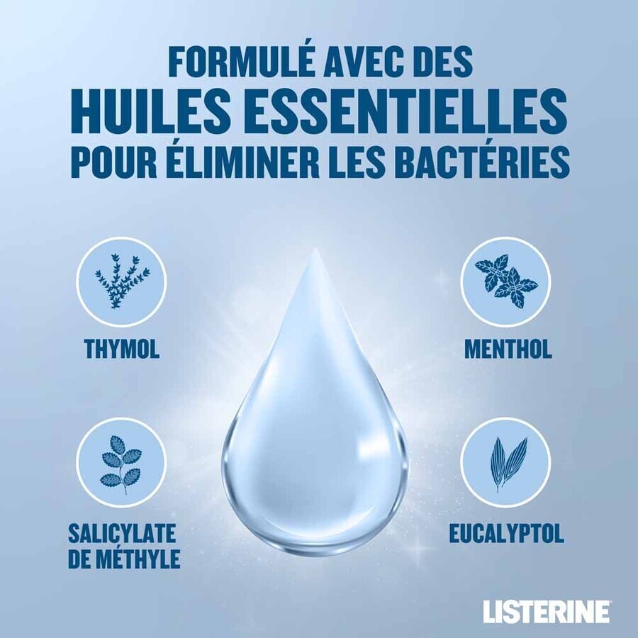 Listerine Aufhellendes Bad Minze 500ml