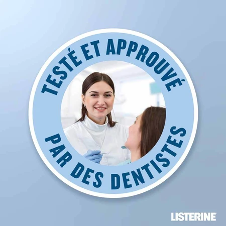 Listerine Bain De Bouche Soin Blancheur Menthe 500ml