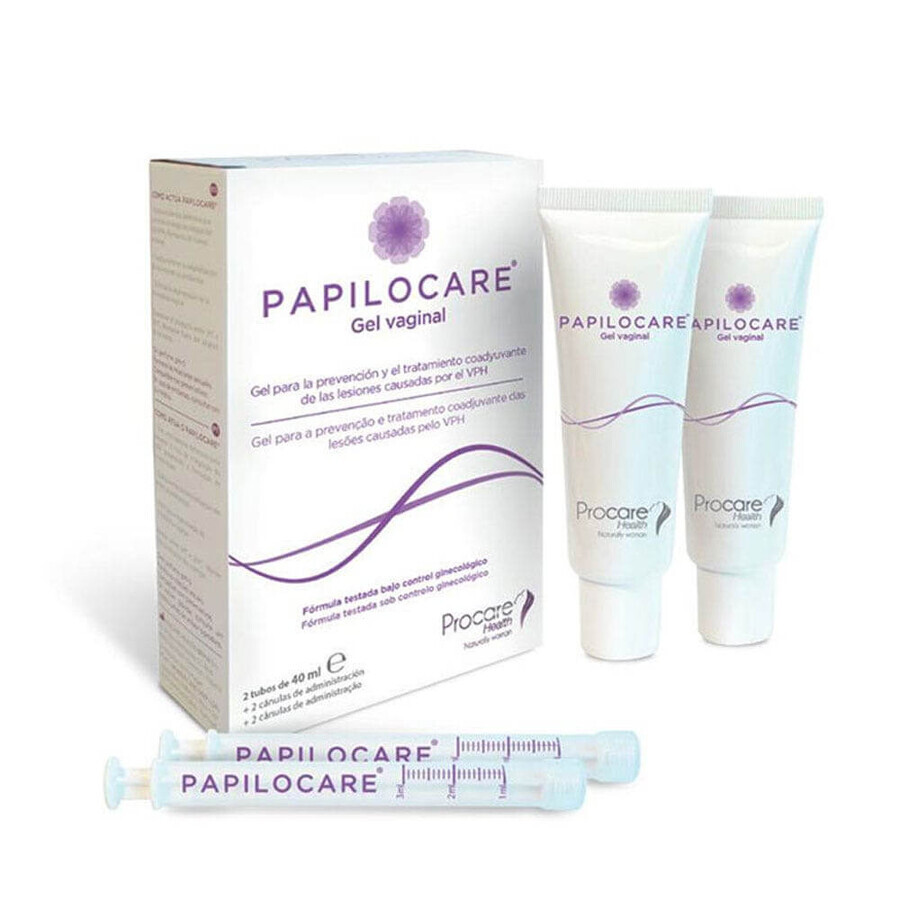 Shop Procare Papilocare Vaginal Gel 2 Tuben mit Applikatoren 2x40ml Procare Papilocare Vaginal Gel 2 Tuben mit Applikatoren 2x40ml