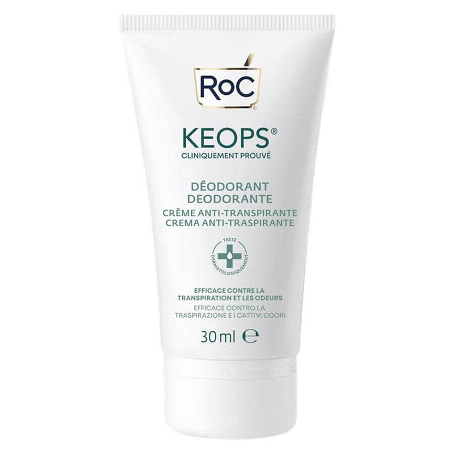 Roc Keops Déodorant Crème Anti-Transpirant 30ml
