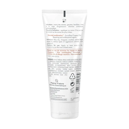 Avène Cicalfate Creme Reparatrice Isolante Mains très sèches et irrités 100ml