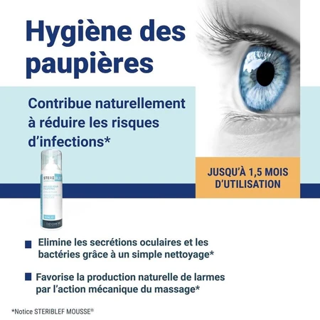 Densmore Steriblef Mousse Pour Paupières 50ml