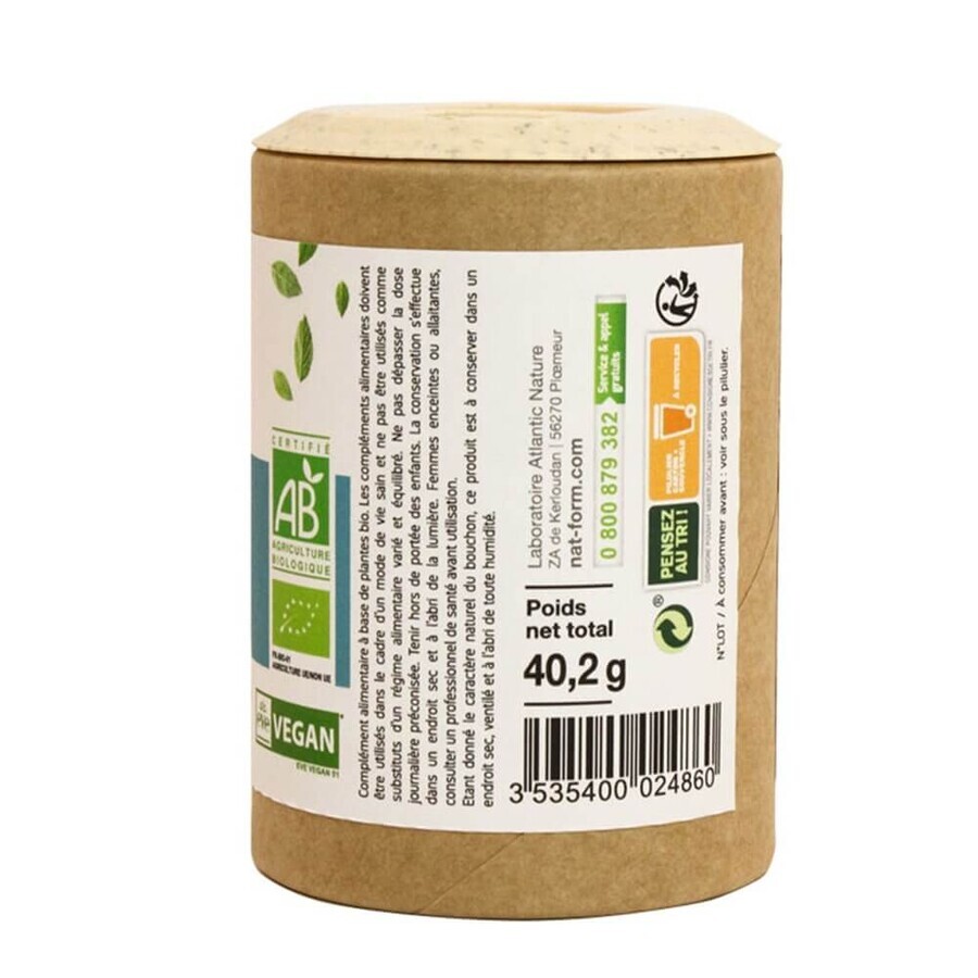 Nat&Form Sleep - Floarea pasiunii/Valerian organic 120 capsule vegetariene