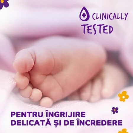 Pufies Baby Art Toallitas húmedas frescas, +0meses, 64 piezas, Ficosota Sintez