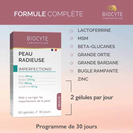 Biocyte Beauty Radiant Skin Imperfections 60 Capsules