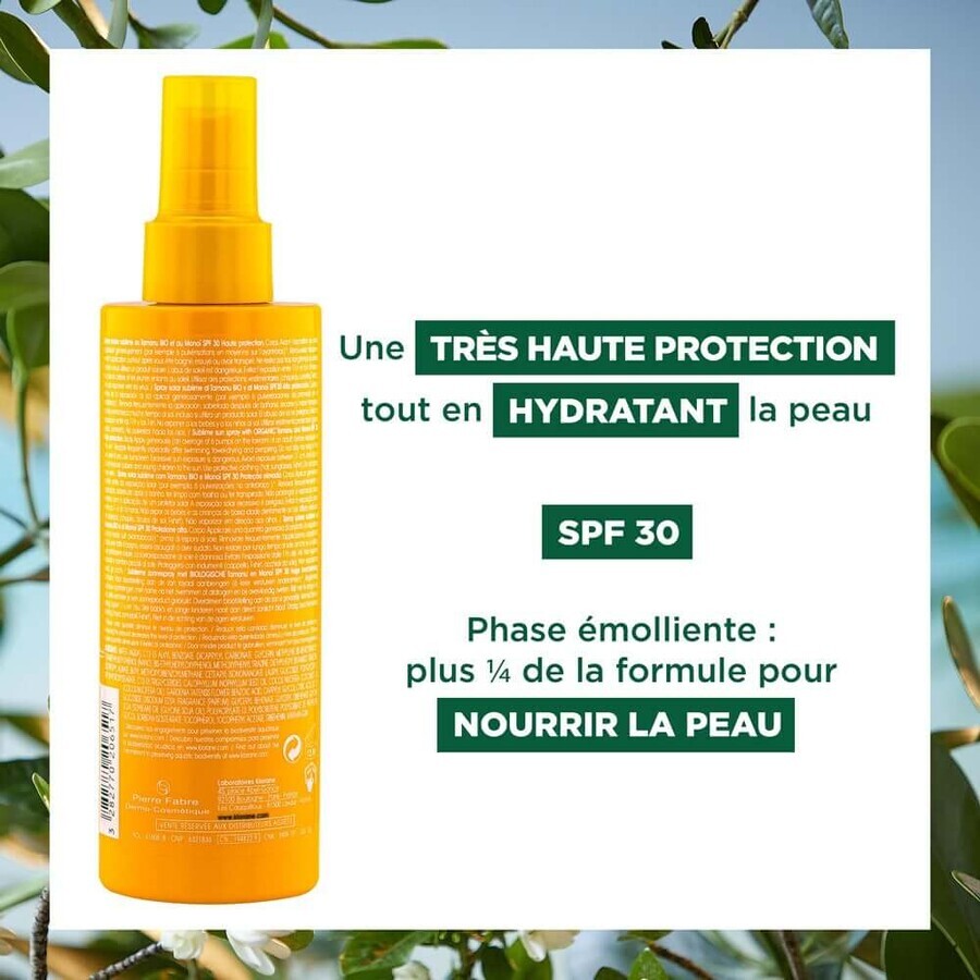Klorane Sublime Sonnenspray Spf30 200ml