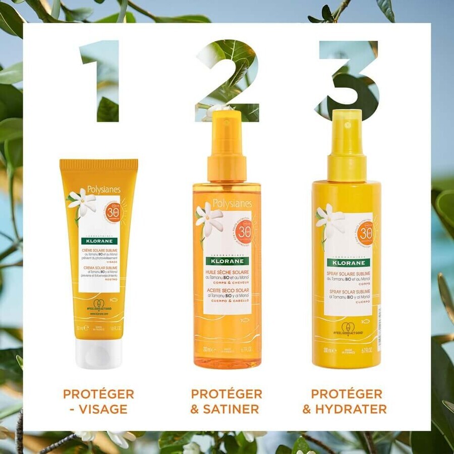 Klorane Sublime Sonnenspray Spf30 200ml
