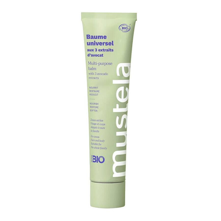 Mustela Bálsamo Universal con 3 extractos de aguacate bio 75ml