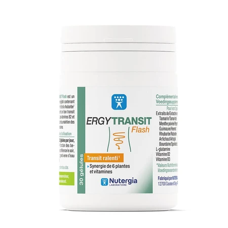 Nutergia Ergytransit Flash Tránsito Lento 30 cápsulas