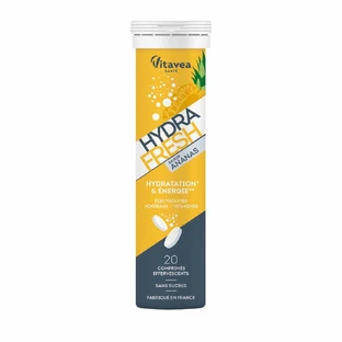 Vitavea Santé Isotonische Lösung Optimiert Flüssigkeitszufuhr und Energie 20 Brausetabletten