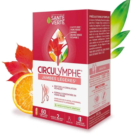 Sante Verte Circulymphe Veneuze Bloedsomloop 60 Tabletten