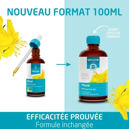 Weleda Les Extraits de Plantes Bio Moral Millepertuis 100ml