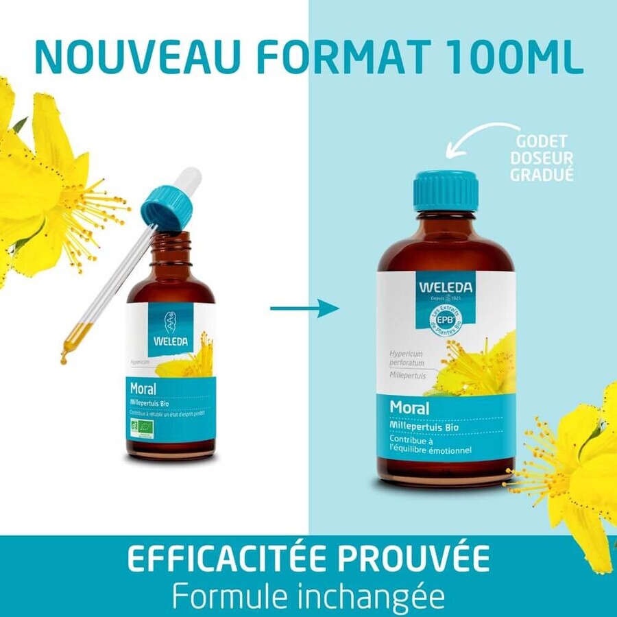 Weleda Les Extraits de Plantes Bio Moral Millepertuis 100ml