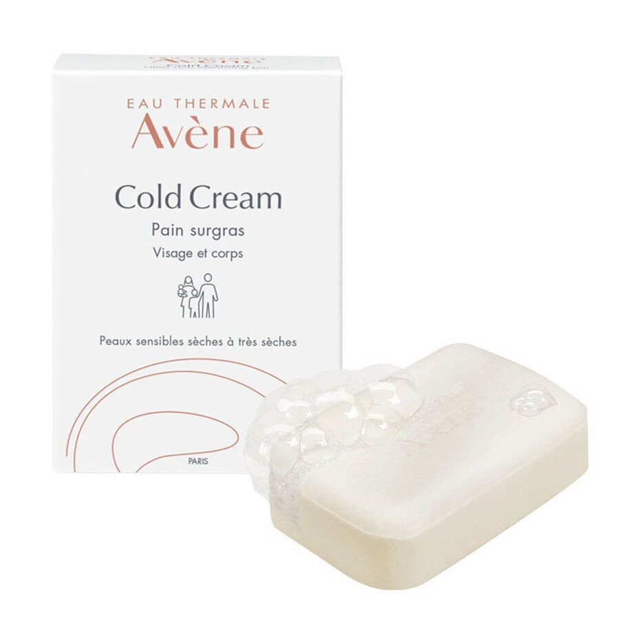 Buy Avène Cold Cream Pane surgras face and body sensitive dry to very dry skin 100g Avène Cold Cream Pane surgras face and body sensitive dry to very dry skin 100g