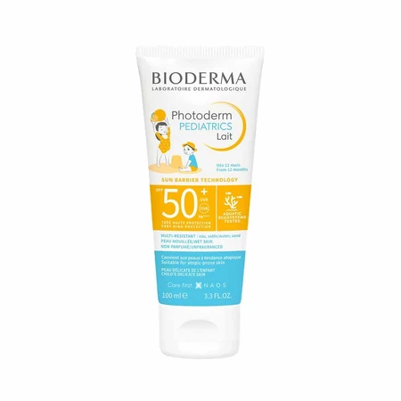 Bioderma Photoderm Sonnenmilch SPF50+ Kinder Pädiatrie Ab 12 Monaten Atopische Haut 100ml