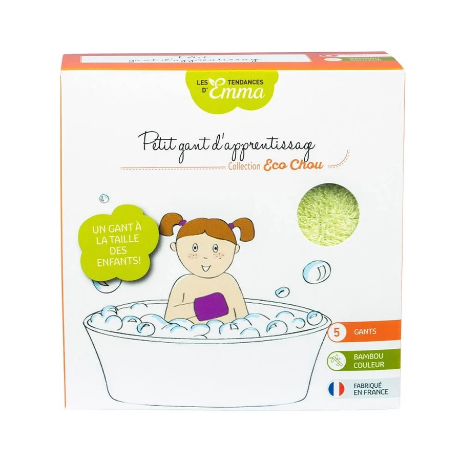 Les Tendances D'Emma Eco Chou Petits Gants D'Apprentissage Enfants x5