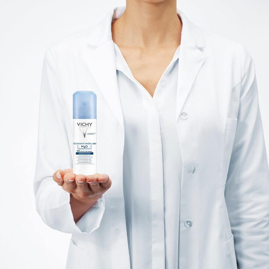 Vichy Deodorant Spray Mineral Sensitive Skin Schutz 48h 2x125ml Vichy Deodorant Spray Mineral Sensitive Skin Schutz 48h 2x125ml