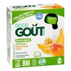 Good Gout Dessert Brassé Végétal Organic coconut milk, Mango, banana and passion fruit squash From 6 months 4x85g