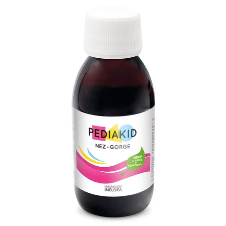 Pediakid Keelsiroop met citroen- en honingsmaak 125 ml