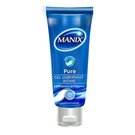 Manix Pure Gel Lubrifiant Intime Hydratation et Douceur 200ml