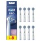 Oral-B Sensitive Clean elektrische tandenborstel vervangende opzetborstels x8